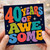 40th Birthday Card, 40 Years of Awesome Retro Typography Card