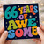 66th Birthday Card, 66 Years of Awesome Retro Style Card