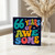 66th Birthday Card, 66 Years of Awesome Retro Style Card