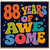 88th Birthday Card, 88 Years of Awesome Card