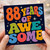 88th Birthday Card, 88 Years of Awesome Card