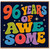 96th Birthday Card, 96 Years of Awesome Retro Typography Card