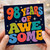 98th Birthday Card, 98 Years of Awesome Funny Birthday Card