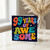 99th Birthday Card, 99 Years of Awesome Retro Typography Card