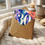 30th Birthday Card, Abstract Floral Design