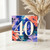 40th Birthday Card, Floral Abstract Number 40 Card