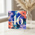 46th Birthday Card, Floral Abstract 46 Birthday Card