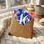 46th Birthday Card, Floral Abstract 46 Birthday Card