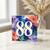 88th Birthday Card, Floral Abstract Number 88 Card