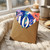 104th Birthday Card, Abstract Floral Design