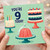 9th Birthday Card, You're 9 Today