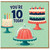 10th Birthday Card, You're 10 Today Birthday Card