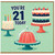 21st Birthday Card, You're 21 Today Cake and Dessert Design