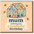 Mum Birthday Card - Greenhouse Flowers and Bees - Wishing You a Wonderful Birthday - Cute Garden Theme for Mother