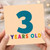 3rd Birthday Card, Colourful Years Old Card
