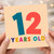 12th Birthday Card