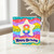 8th Birthday Card, Colourful Rainbow Star Happy Birthday Card