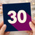 30th Birthday Card