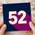 52nd Birthday Card