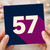 57th Birthday Card