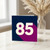 85th Birthday Card, Bold Number 85 Celebration Card