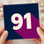 91st Birthday Card