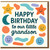 Happy Birthday To Our Little Grandson Card, Cute Stars & Moon Design, Colourful Kids Birthday Card from Grandparents