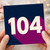 104th Birthday Card