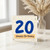 20th Birthday Card, Happy Birthday Age 20 Card