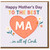 Mother’s Day Card for Ma - To the Best Ma in All of Cork - Cute Heart and Daisies Design