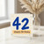 42nd Birthday Card, Happy Birthday Card