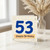 53rd Birthday Card, Happy Birthday Card for 53 Year Old