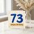 73rd Birthday Card, Happy Birthday Card