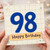 98th Birthday Card, Happy 98 Birthday Card