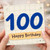 100th Birthday Card, Happy Birthday Card for 100 Year Old
