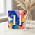 11th Birthday Card, Bright Abstract Number 11 Birthday Card