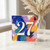 27th Birthday Card, Bold Number 27 Abstract Paint Splash Design