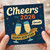 Cheers to 2026 Happy New Year Card - Champagne Glasses & Fireworks - Festive New Year’s Greeting