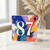 87th Birthday Card, Colourful Abstract Number 87 Design