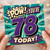 78th Birthday Card, You're 78 Today Comic Style Card