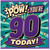 90th Birthday Card, Comic Style POW You're 90 Today Card