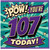107th Birthday Card, Pow You're 107 Today Funny Birthday Card