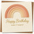 Pastel Rainbow Happy Birthday Card - Make It Magical - 145mm x 145mm Square - Kraft, Includes Kraft Envelope