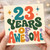 23rd Birthday Card, 23 Years of Awesome Card