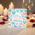Valentine’s Day Card - I Love You More Than Chocolate - Cute Watercolour Hearts - Romantic Card for Boyfriend, Girlfriend, Husband or Wife