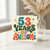 53rd Birthday Card, 53 Years Of Awesome Retro Typography Card