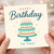 Happy Birthday To You Cake Birthday Card - Two-Tier Cake with Candles Design - Fun Colourful Greeting Card for Adults or Kids, Friends and Family