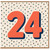 24th Birthday Card