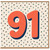 91st Birthday Card