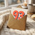 93rd Birthday Card, Bold Number 93 Polka Dot Design